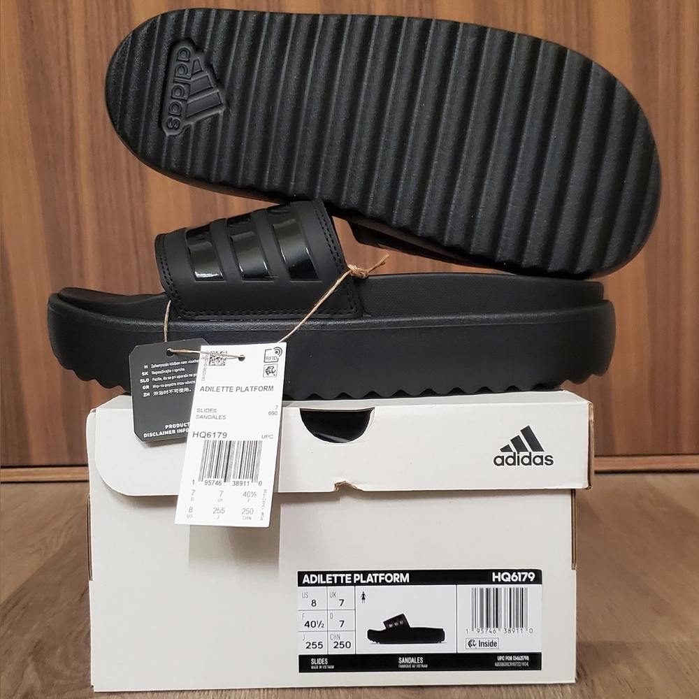 Adidas Adilette Platform Slides